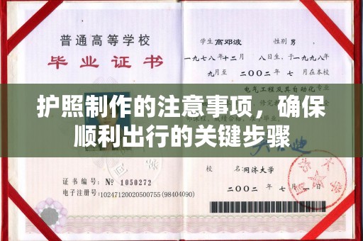 金水护照制作的注意事项，确保顺利出行的关键步骤