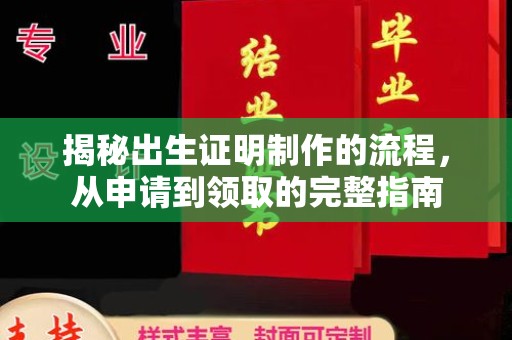 金水揭秘出生证明制作的流程，从申请到领取的完整指南