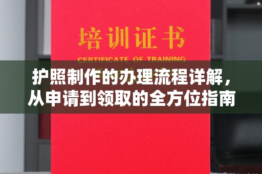 金水护照制作的办理流程详解，从申请到领取的全方位指南