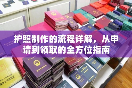 金水护照制作的流程详解，从申请到领取的全方位指南